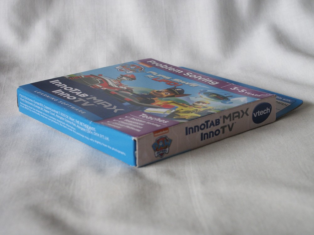 Vtech Innotab Learning Software Paw Patrol Pups Save a UFO! Problem Solving New