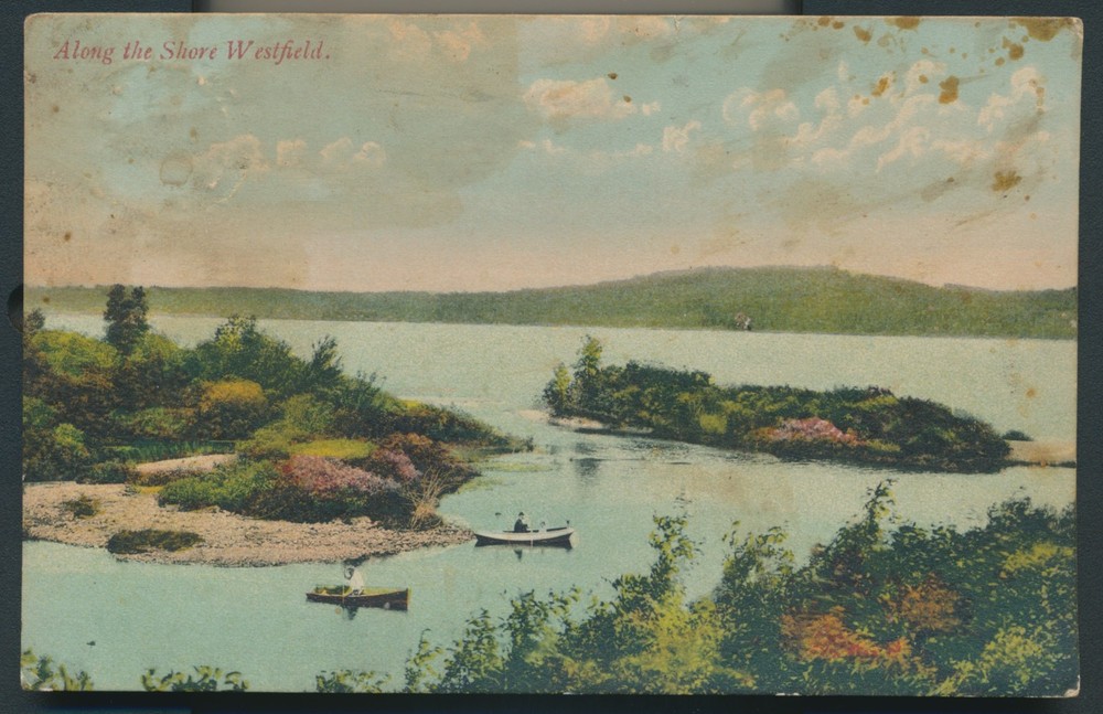 Holtville, NB - 1914 Split Ring Cancel on Postcard