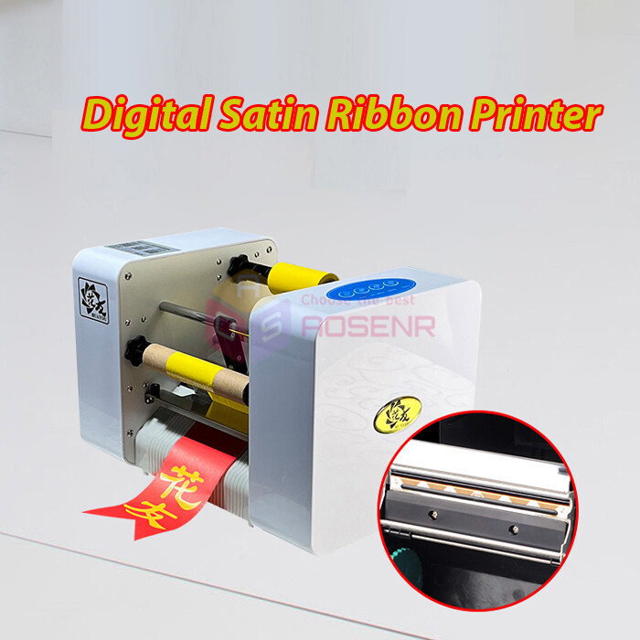 Wifi Digital Satin Ribbon Printing Machine USB Interface Ribbon Printer