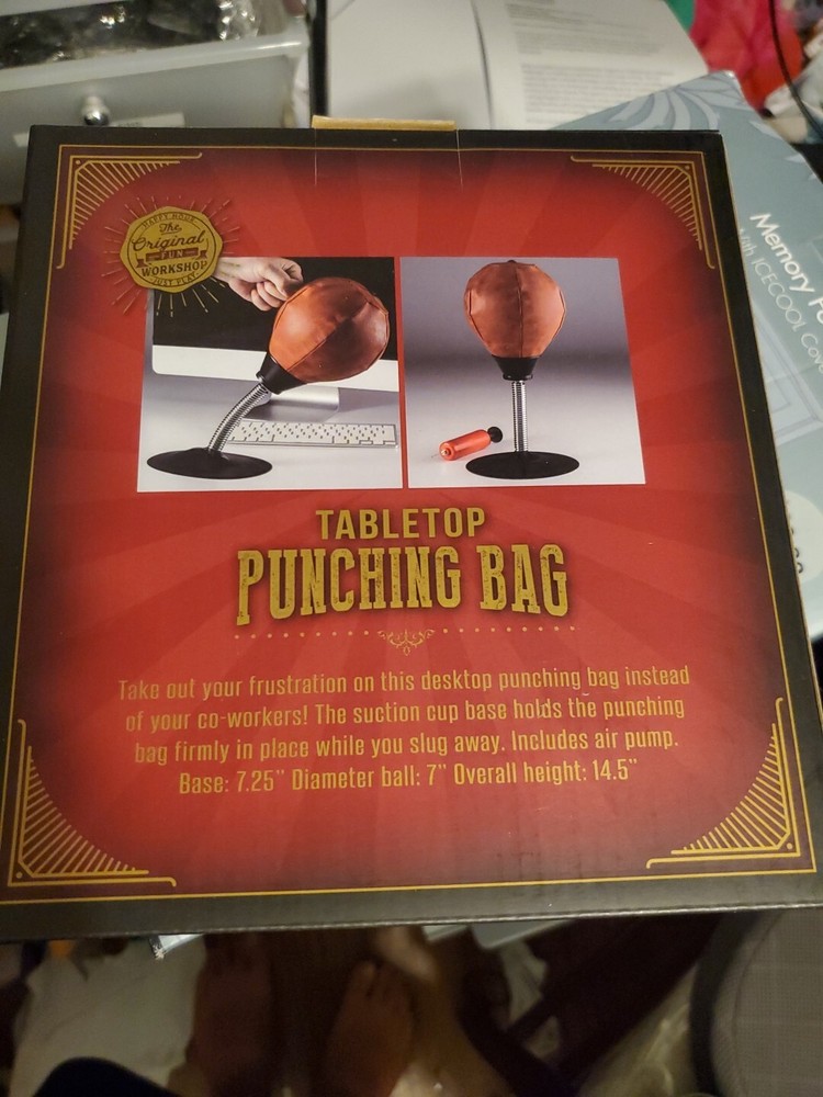 Tabletop Punching Bag Stress Relief