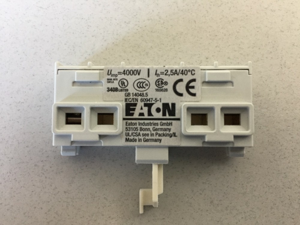 EATON NHI-E-11-PKZO CONTACT BLOCK