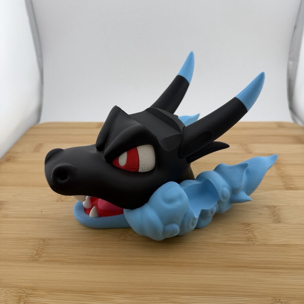 Mega Charizard X Controller Holder Stand | Pokemon Dragon Gaming Display | PS5 X
