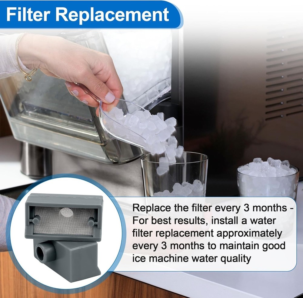 GE Profile Opal Nugget Ice Maker Water Filter Replacement 2 Pack for 1.0 & 2.0