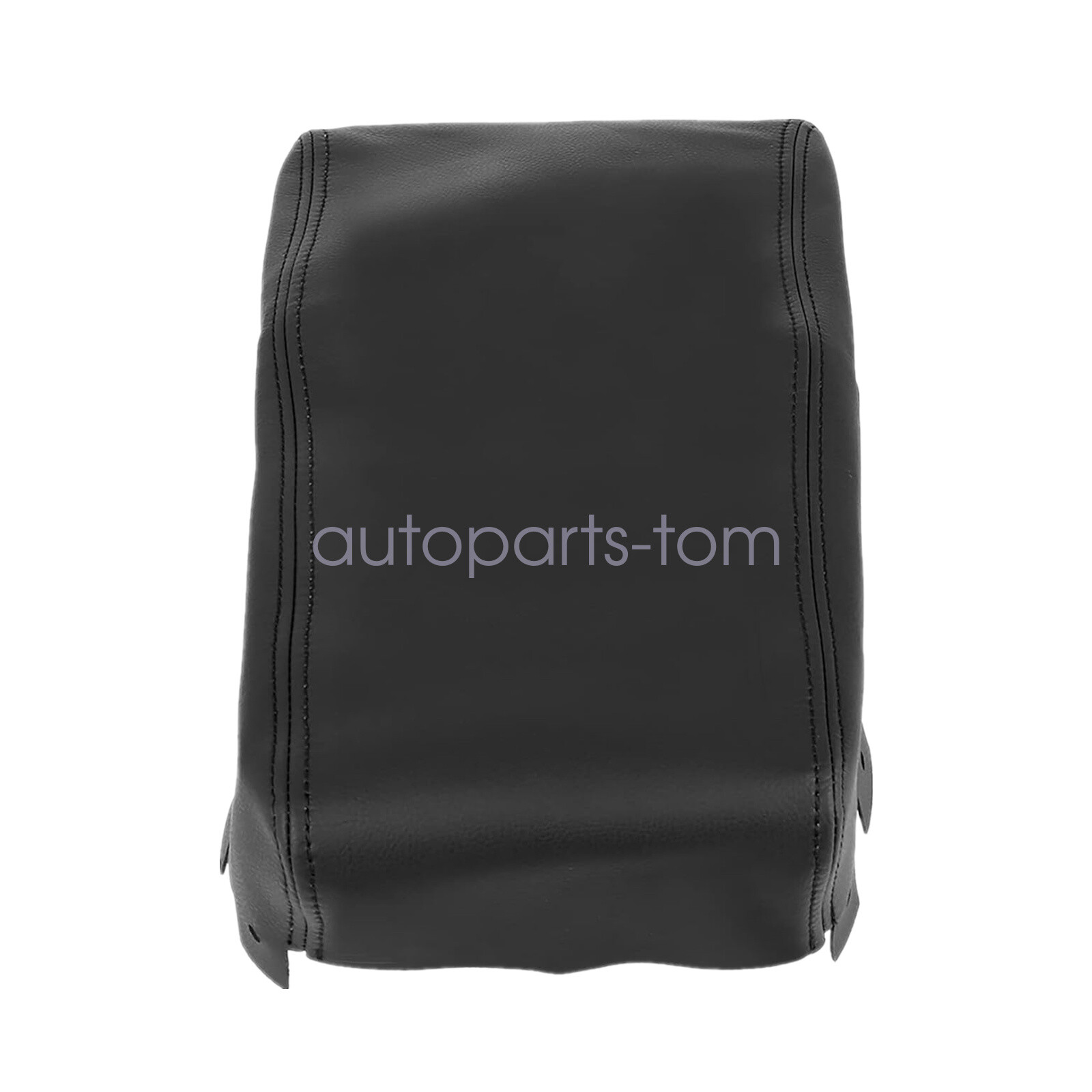 FOR 2013-2018 Nissan Altima Black Leather Center Console Armrest Cover