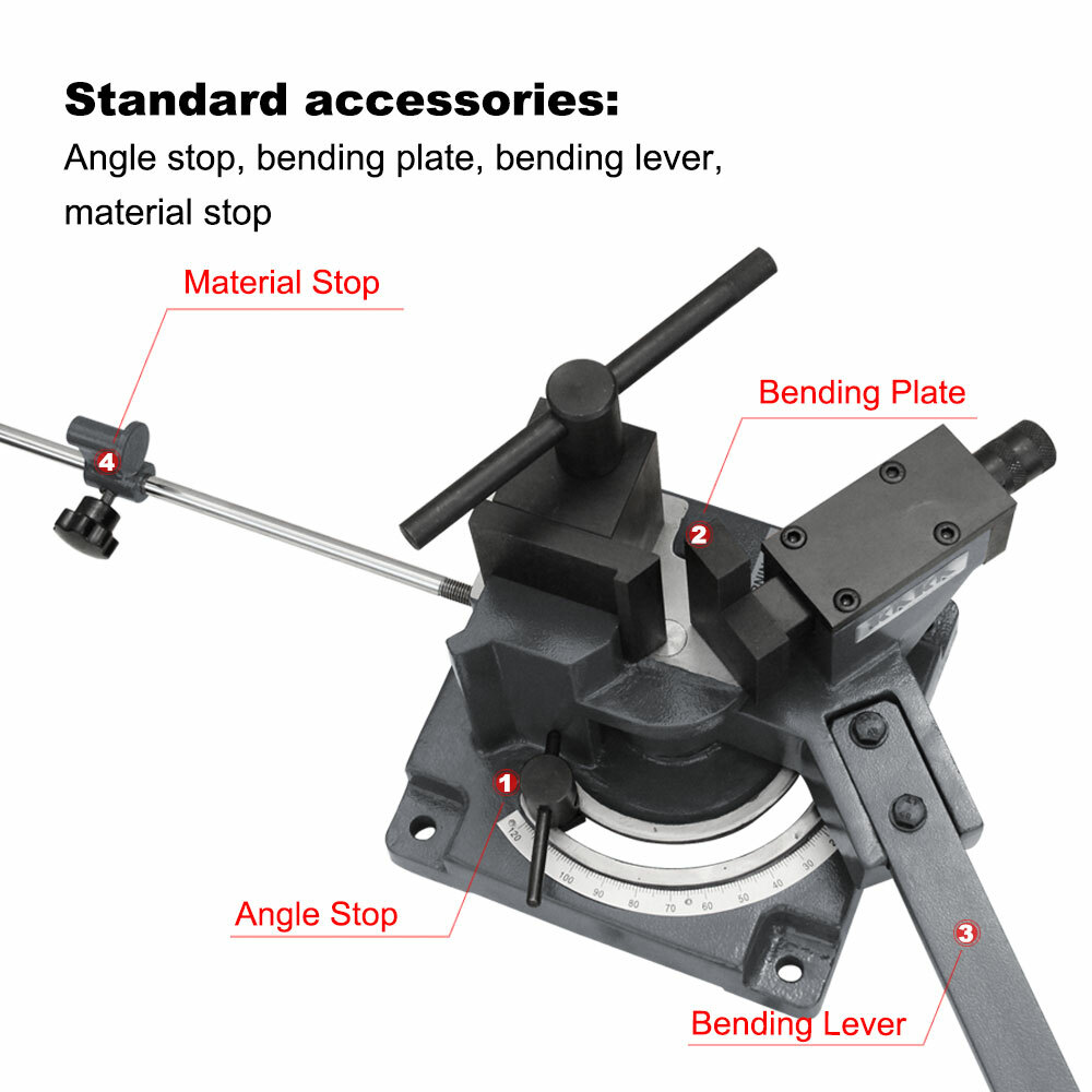 KAKA Industrial UB-100A Heavy-Duty Universal Bender,Cold Sheet Metal Bender