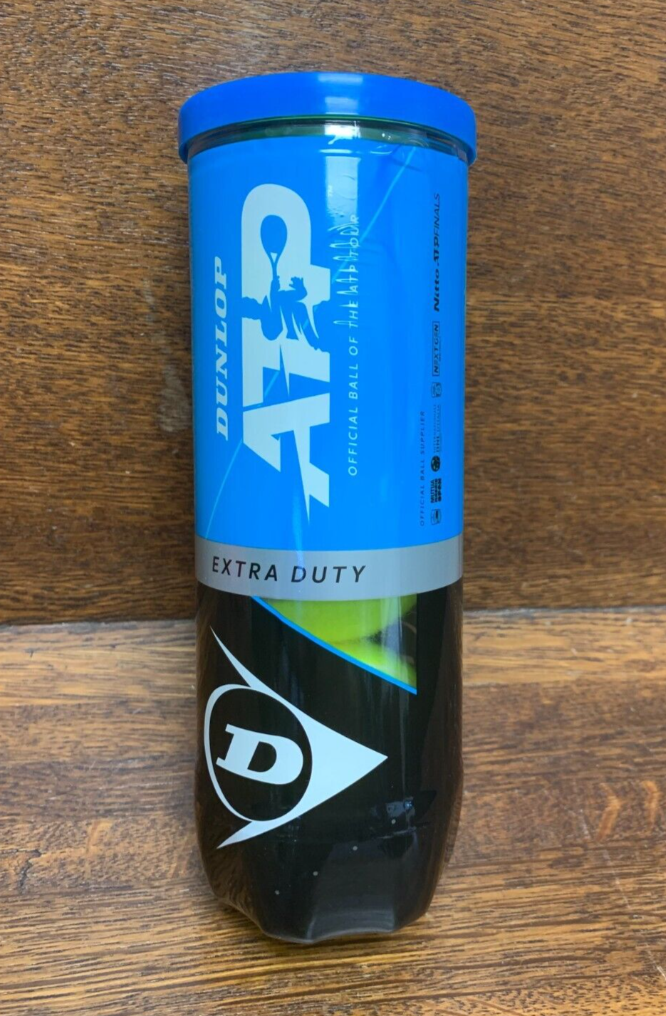 Dunlop ATP Extra Duty Tennis Balls, hard court balls, NEW, sold by the can