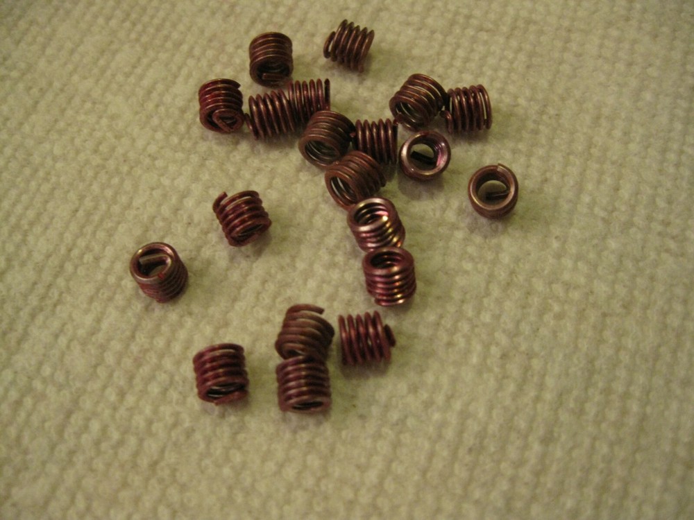 #10-24 x .285 Helicoil Screw-Locking Thread Insert 20pc Lot