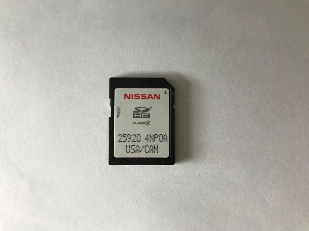 2016 SD Navigation CARD MAP MEMORY 25920 4NP0A 259204np0a