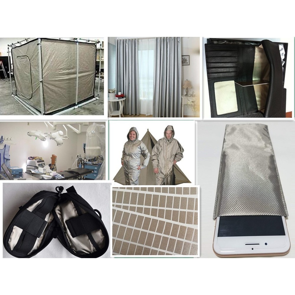Faraday RFID Blocking Fabric & Advanced EMF/EMP Radiation Shielding Material