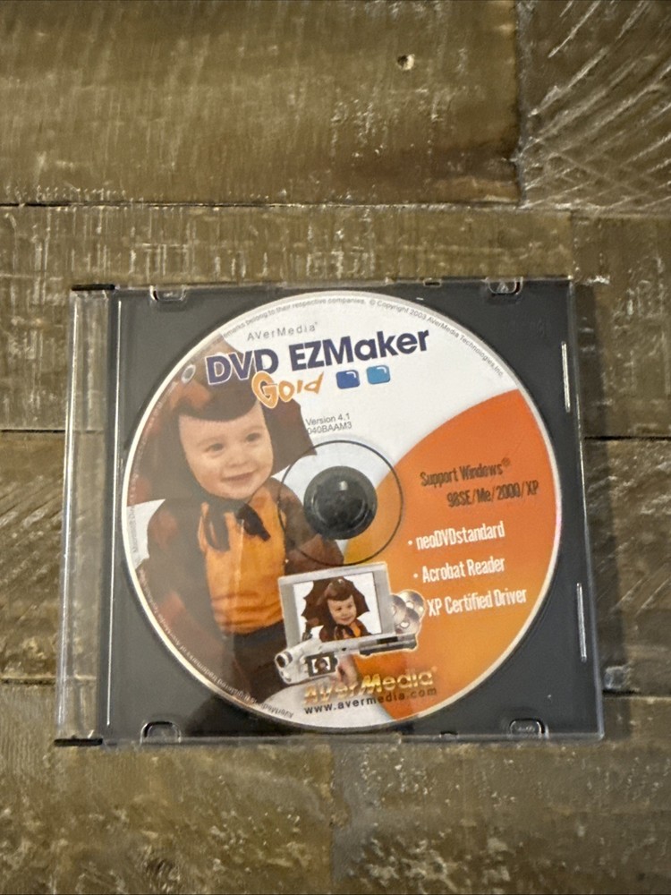 DVD EzMaker Gold PC Cd Rom
