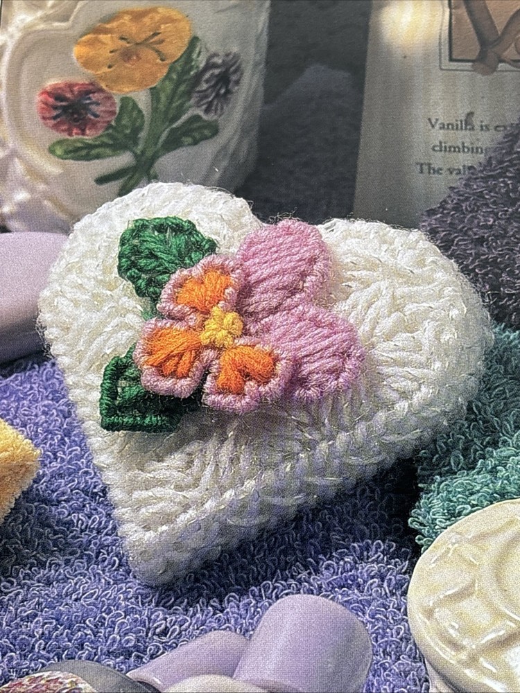 Springtime Sachets Annie's Attic Plastic Canvas Pattern Page