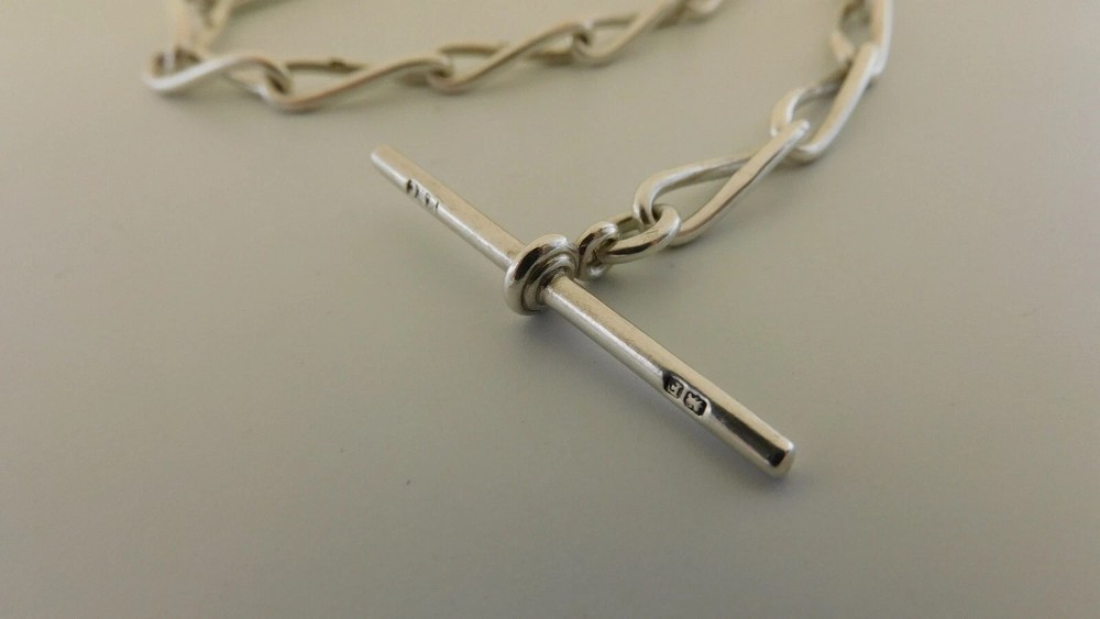 Silver pocket watch chain pocket watch silver chain A116