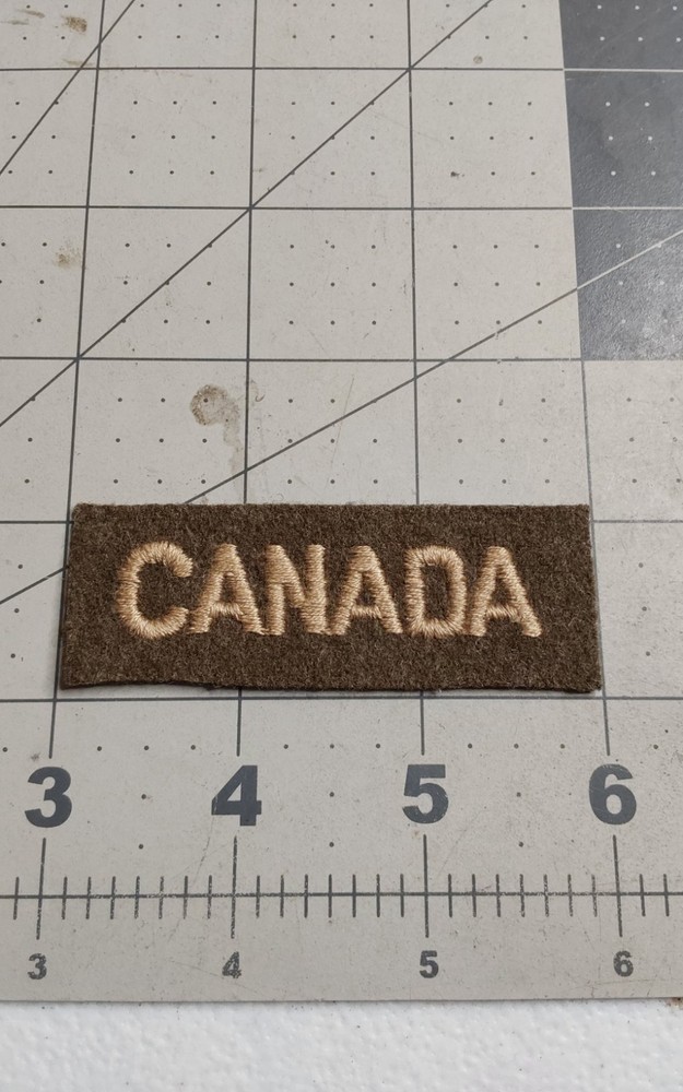WWII Canada Canadian Army Tab