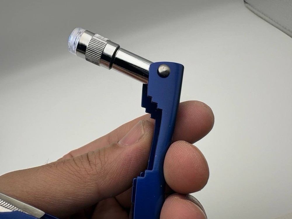 Blue Stainless Steel Multi-Functional Hand Tool Kit