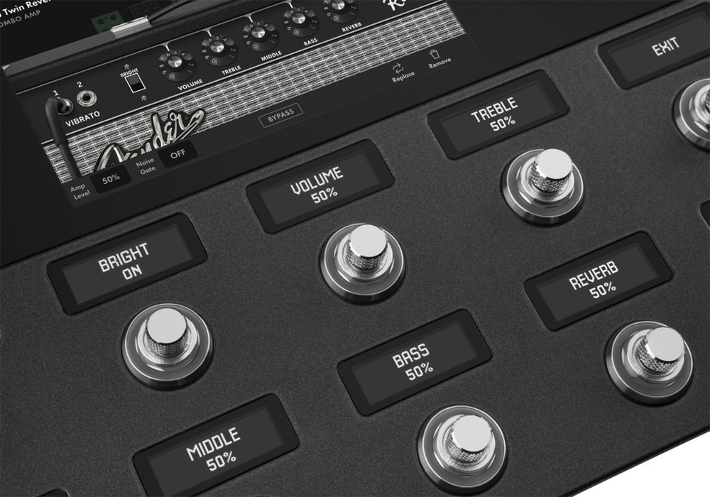 Fender Tone Master Pro Multi-Effect Guitar Processor w/ Instrument Cable