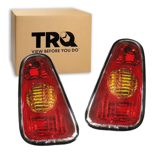 Rear Tail Lights Set Driver & Passenger Side Fits 2002 2003 2004 Mini Cooper