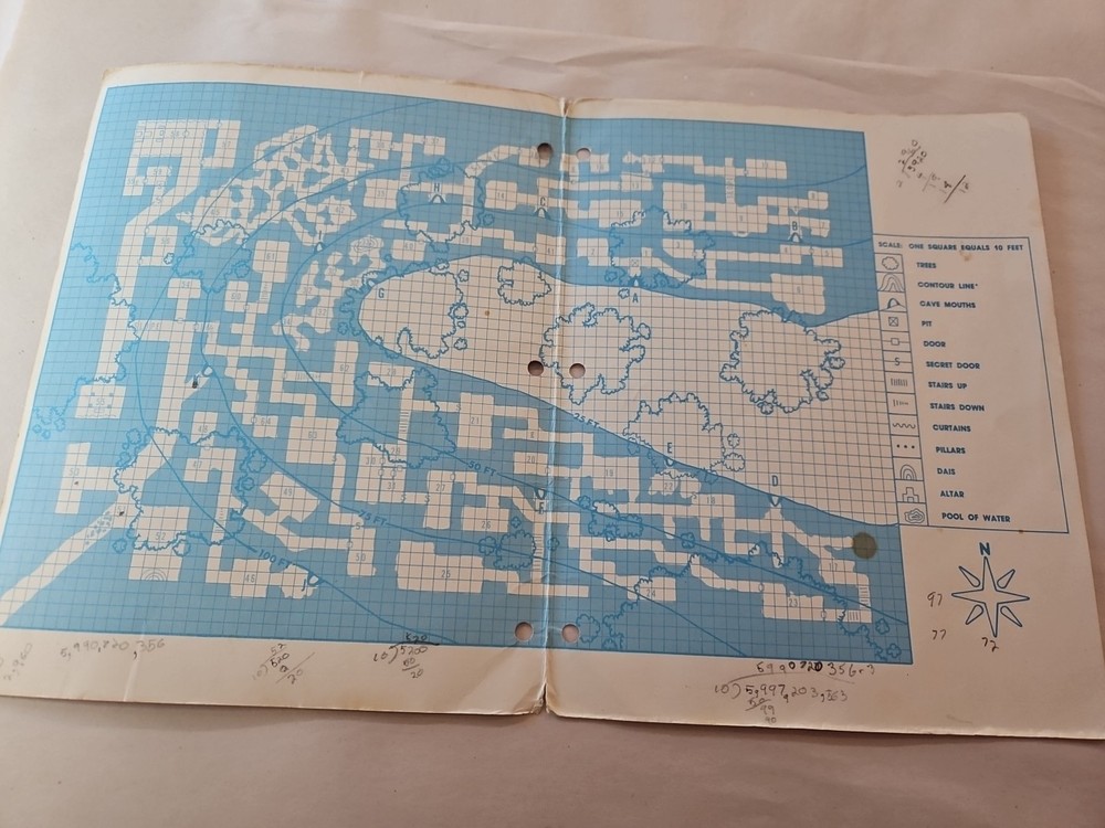 TSR Dungeons & Dragons Module B2 The Keep on the Borderlands 1981 9034