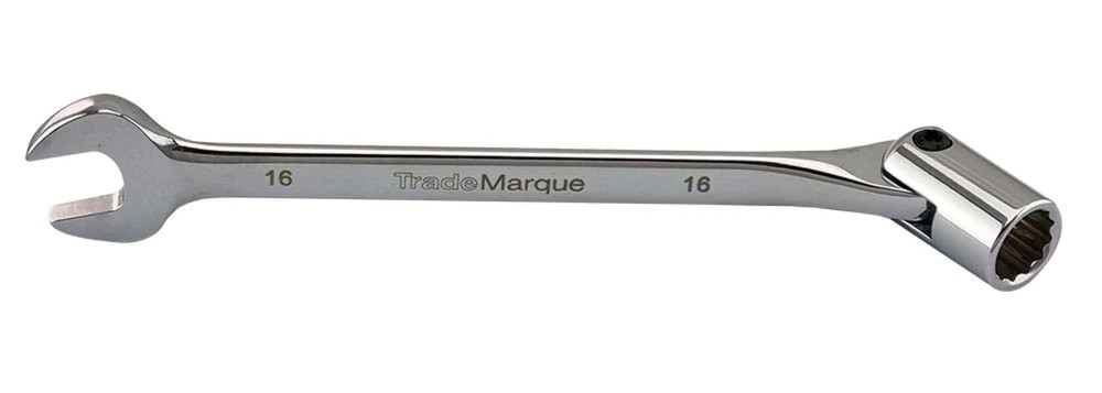8mm Flexible Head Combination Spanner / Wrench, Length 169mm
