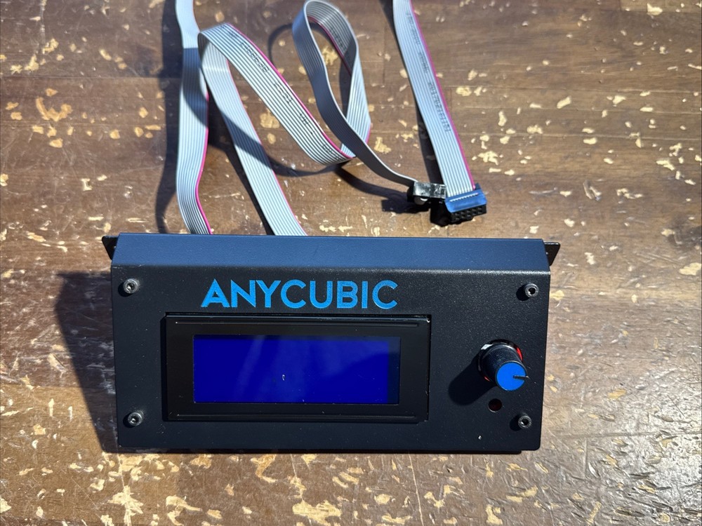 anycubic kossel Screen Replacement With Wires 3d Printer Screen