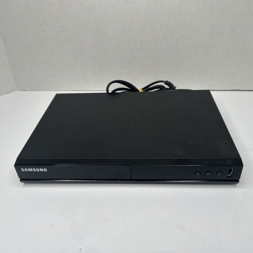 Samsung DVD-E360 DVD Player, Remote, & RCA Cables TESTED!