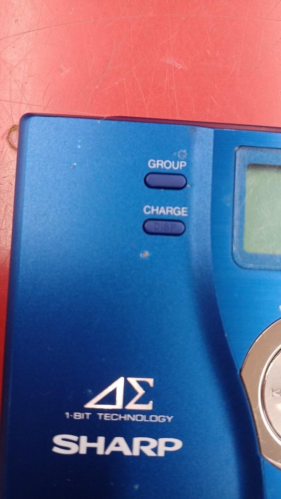 SHARP MD-DR77A-A Portable MD Player