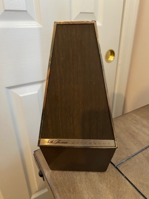 Vintage Seth Thomas Metronome Model# 1104 Conductor