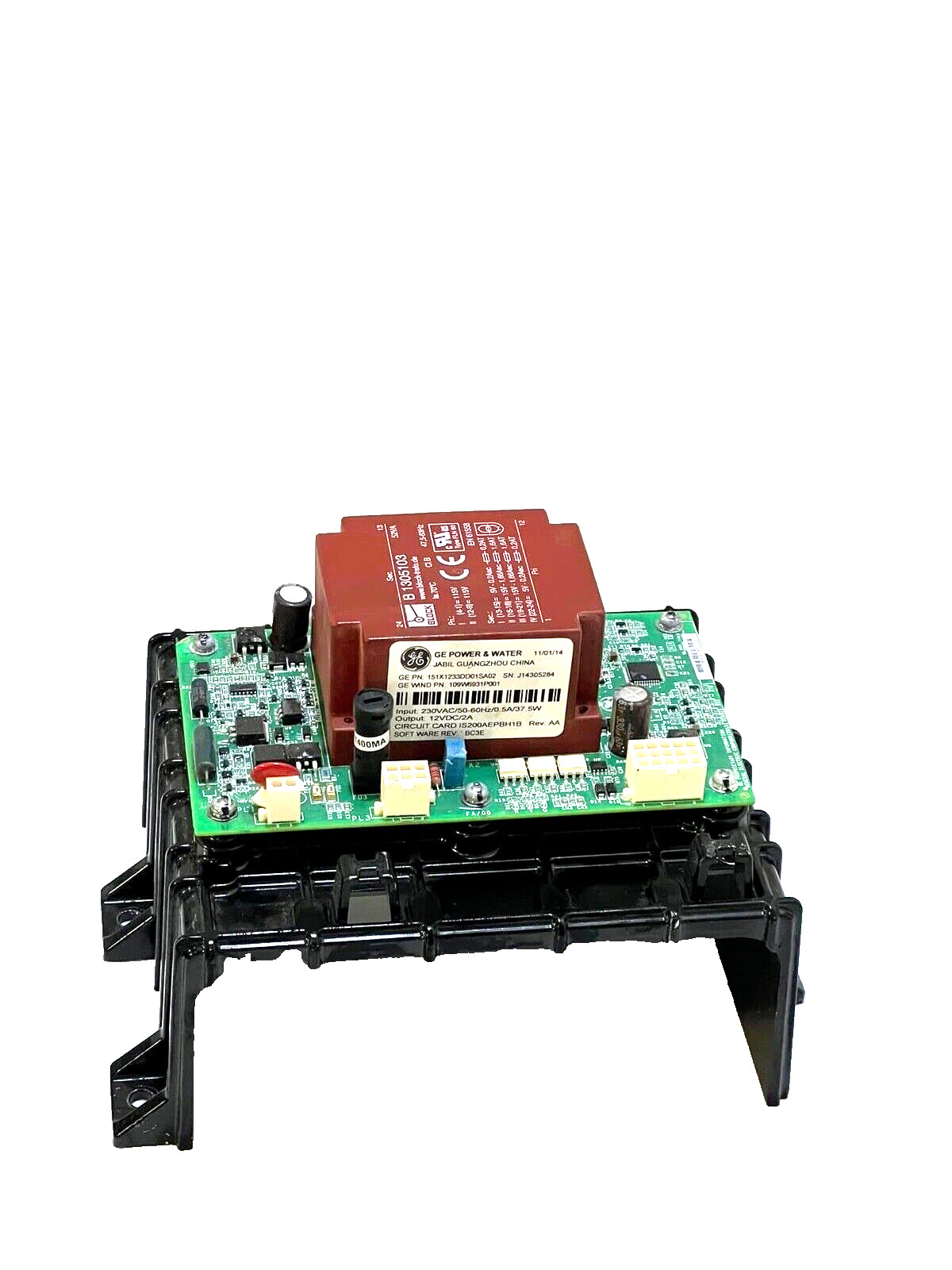 GE Power & Water 151x1233dd01sa02 Battery Charger Sub Assembly Board USED.