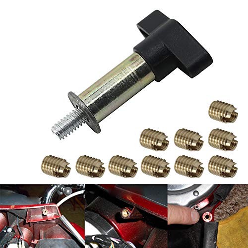 Replacement Kit for Batwing Fairing Windshield Threaded Brass Inserts
