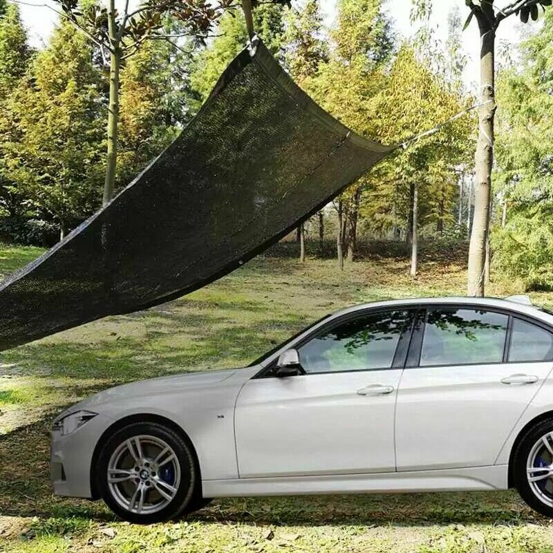Anti-UV Sun Shade Net Awnings Sun Shelter Garden Patio Pool Sunblock Shade Sail