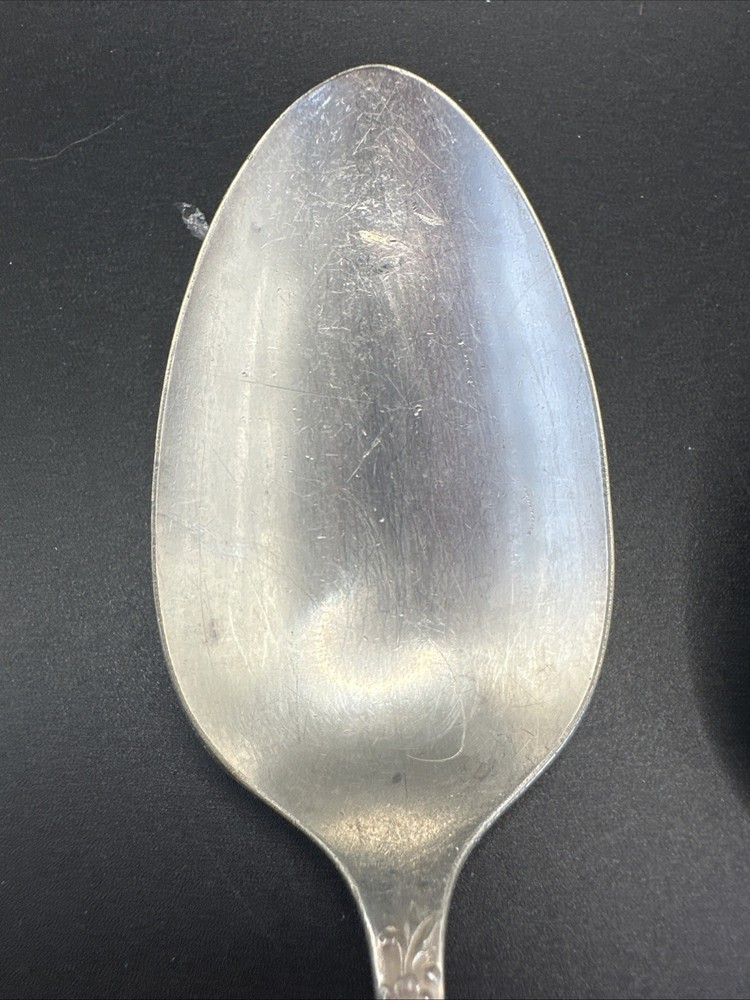 Oneida Community Silver Plate Evening Star 2- Serving Spoons