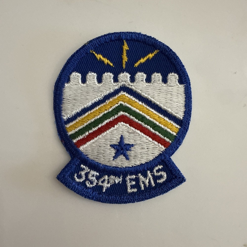 USAF Air Force Patch:  354th Electronics Maintenance Squadron - 2 1/4"