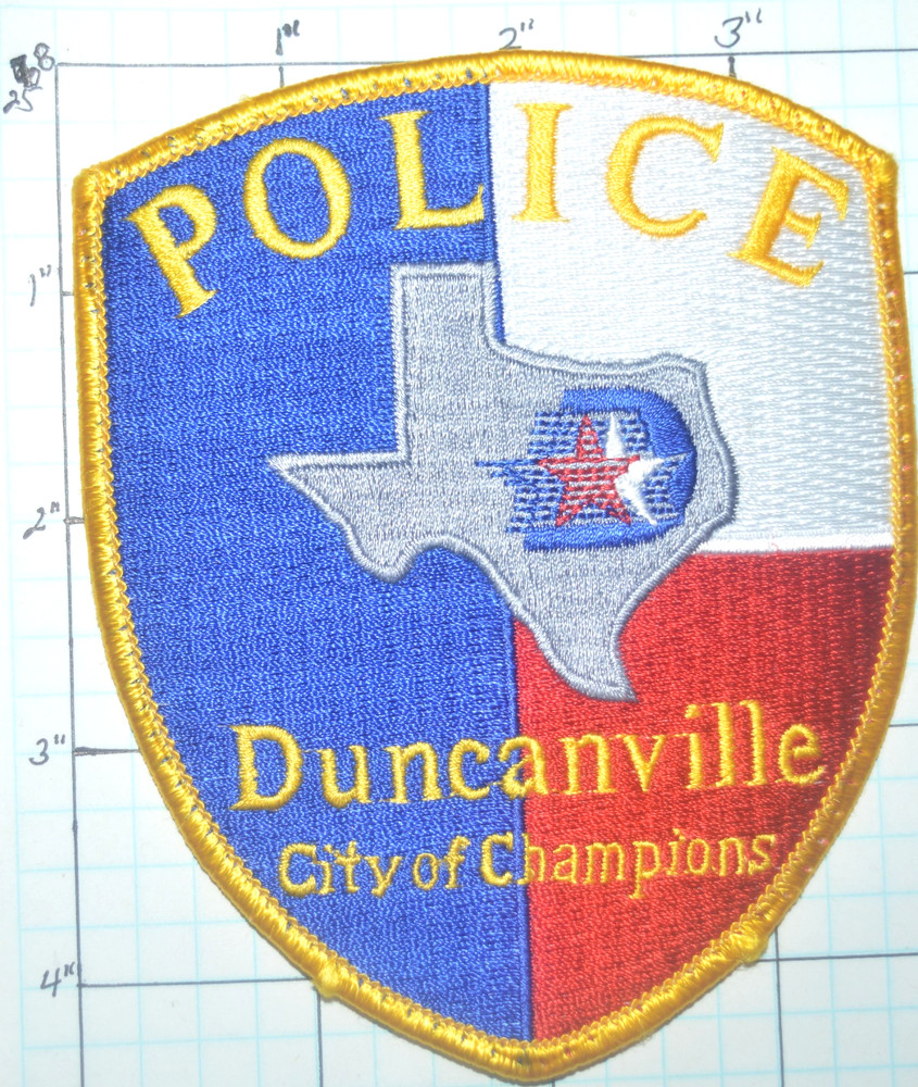 TEXAS, DUNCANVILLE POLICE DEPT PATCH