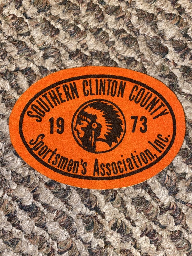 1973 SOUTHERN CLINTON COUNTY PENNSYLVANIA GAME COMMISSION PATCH DEER-PATCH