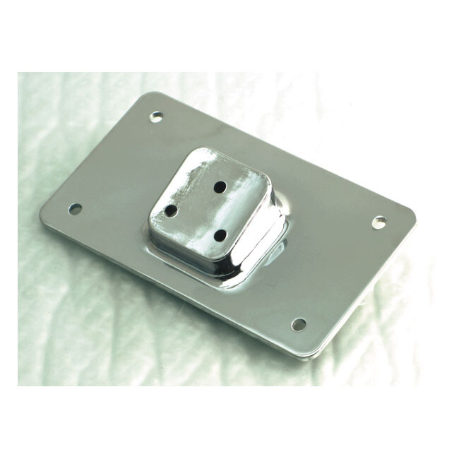 CHROME LICENSE PLATE BRACKET
