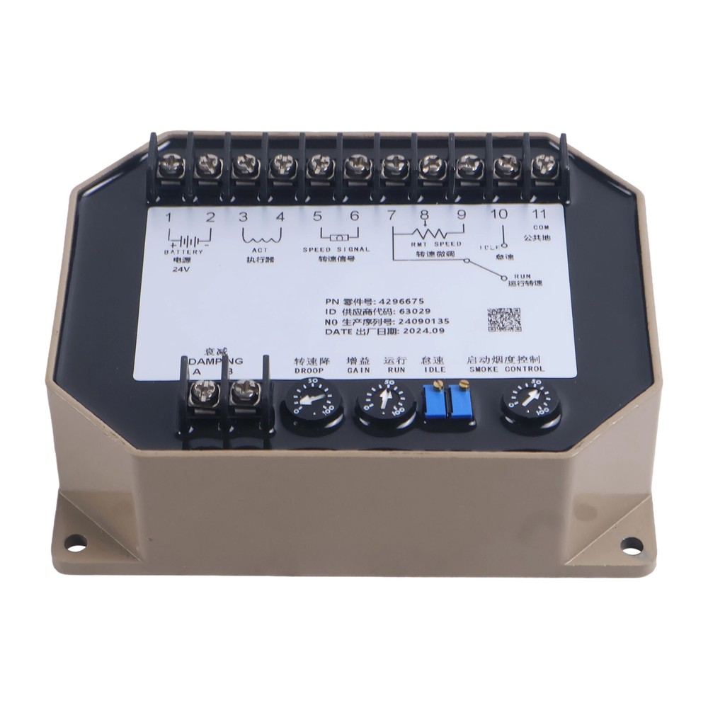 Electronic Speed Controller Governor EFC3044196 3044196 For Cummins