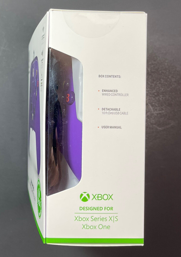 Official XBOX Enhanced Wired Controller [ Royal Purple ] NEW