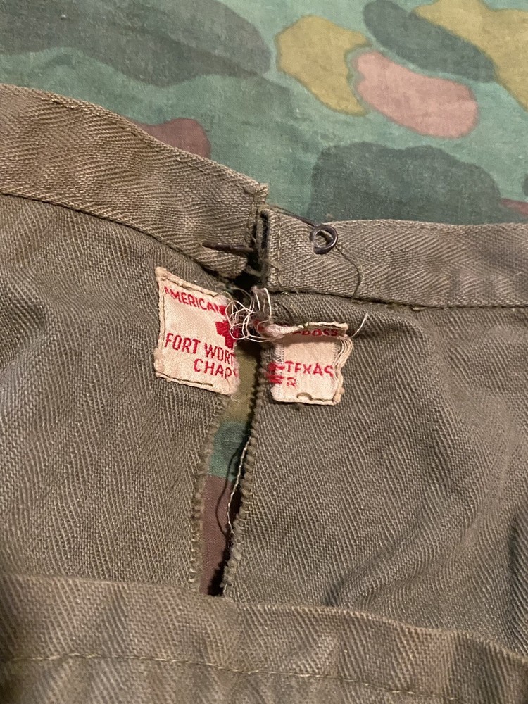 WWII HBT DITTY BAG from American Red Cross