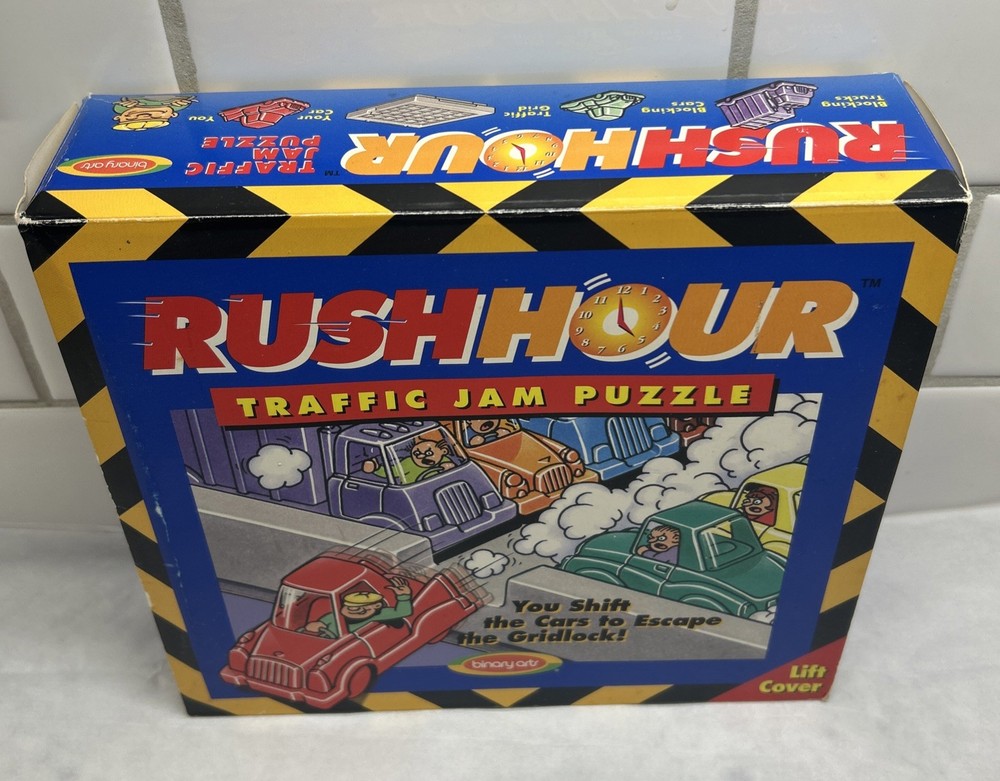Rush Hour Traffic Jam Puzzle Game by Binary Arts 1996