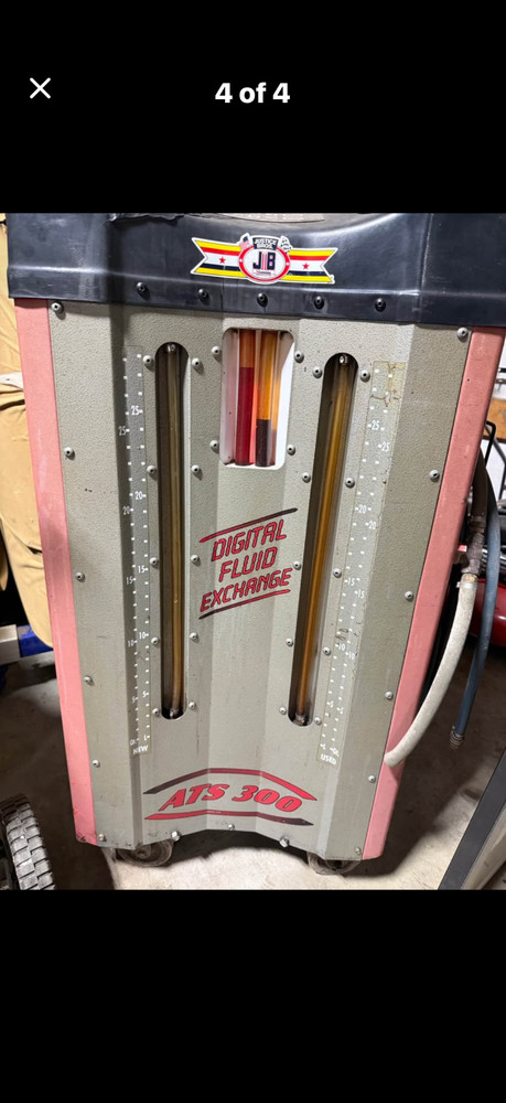 ATS 300 transmission flush machine