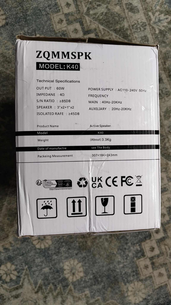 Computer Speakers for Desktop PC, Active Bookshelf Speaker with 3'’ Carbon Fi...