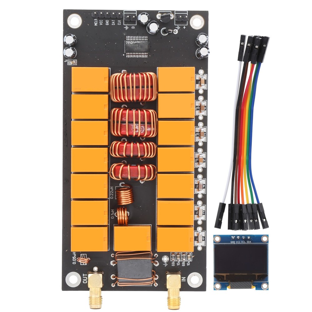 Antenna Tuner Board With Screen Finished Version DIY Kits Tester Components