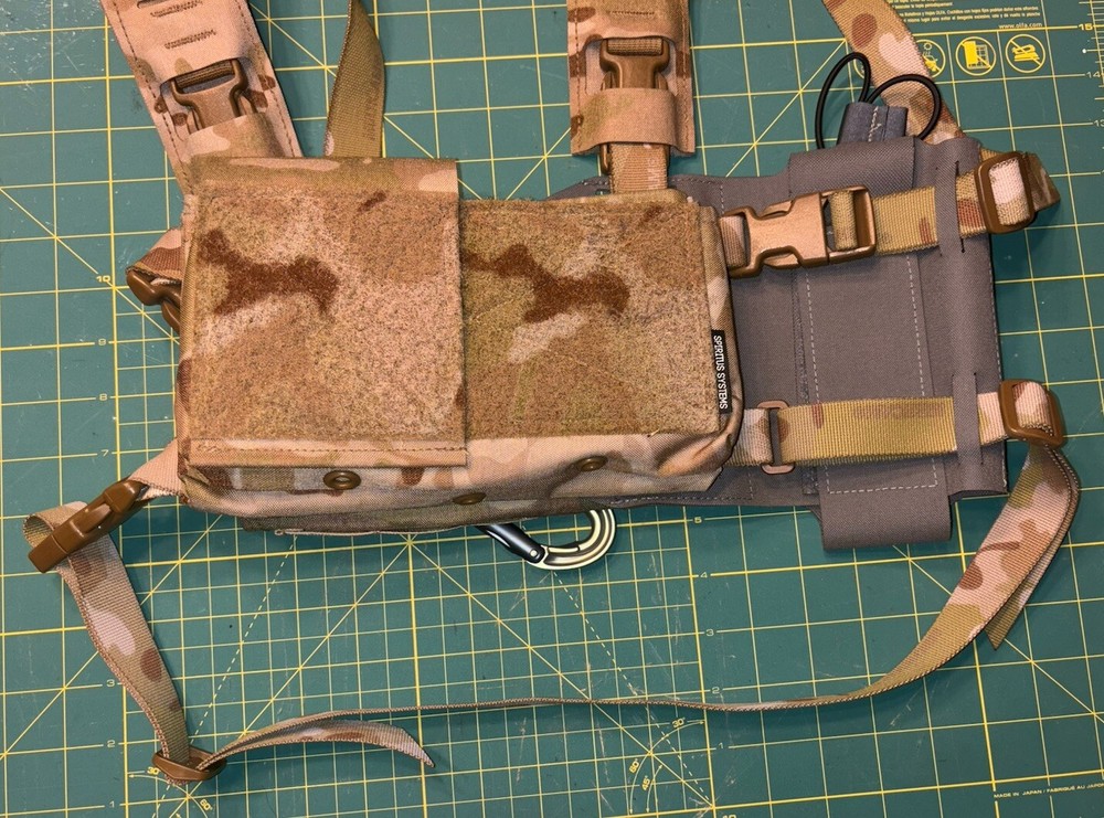 Chest Rig Back Strap - Multicam