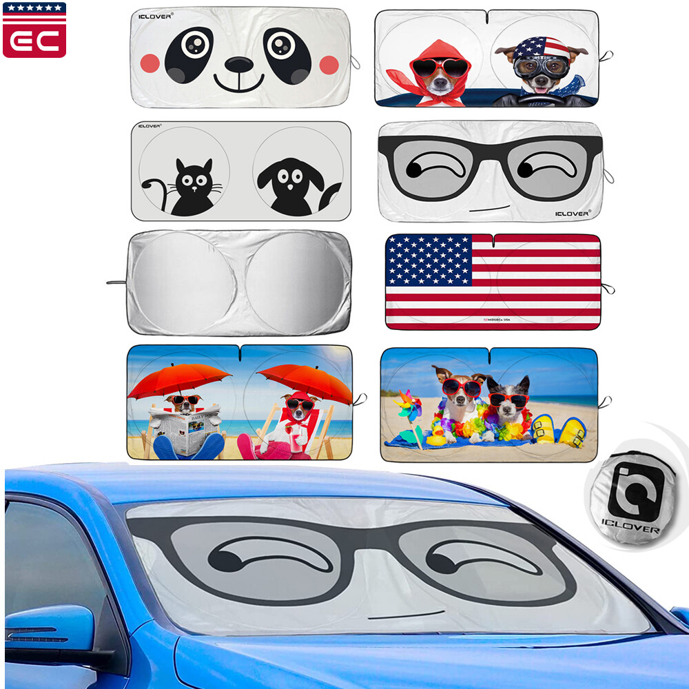 Foldable Car Windshield Sun Shade Visor Auto Front Window UV Block Shield Cover