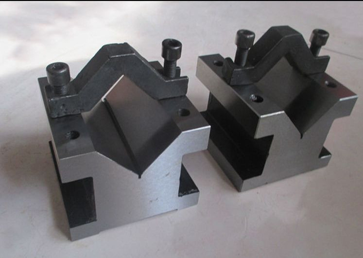 Precision "V" Blocks & Clamp Tool Gauge V-Blocks Set Workholding 60*60*50mm E