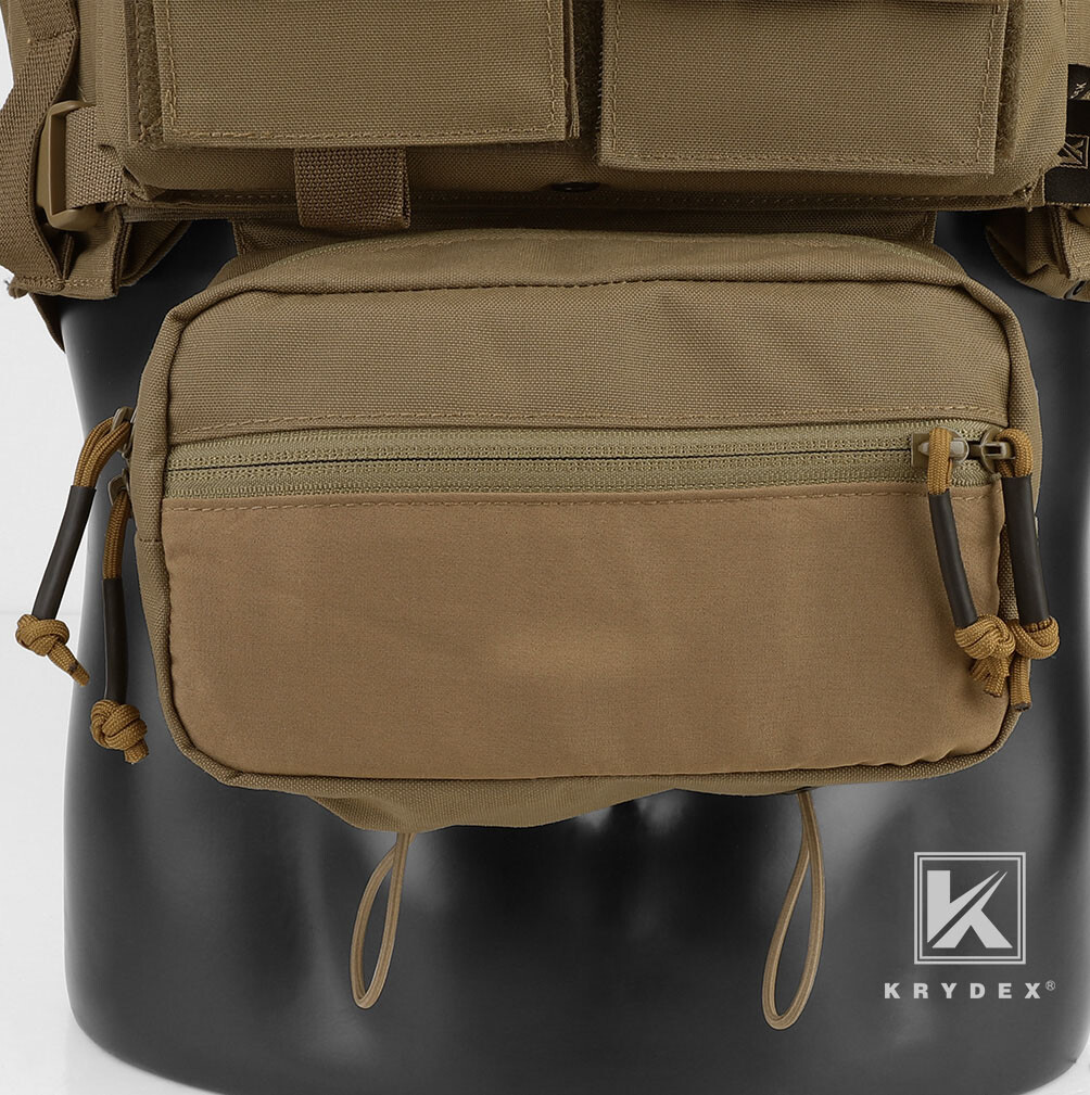 KRYDEX MK3 MK4 Micro Fight Chassis Chest Rig Modular Carrier Pouch Coyote Brown