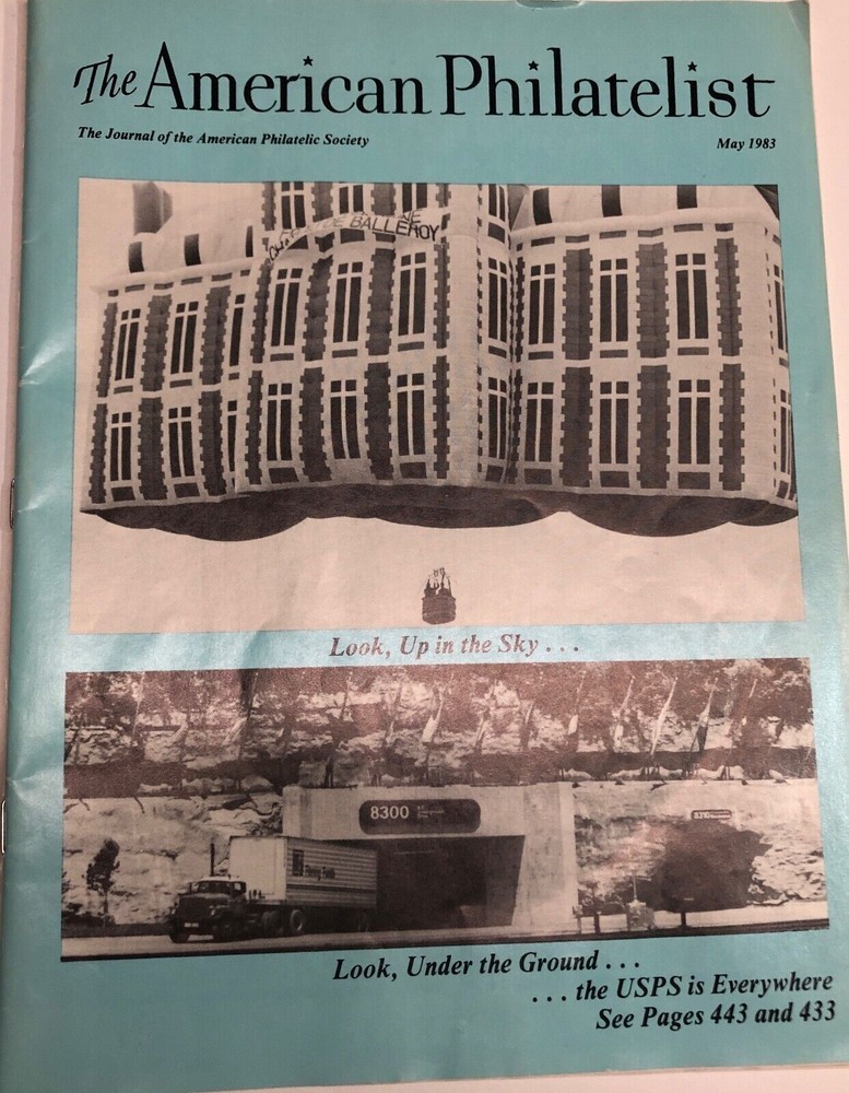 American Philatelist 1983 Journal/Magazine 1 May Issue Stamp Collecting