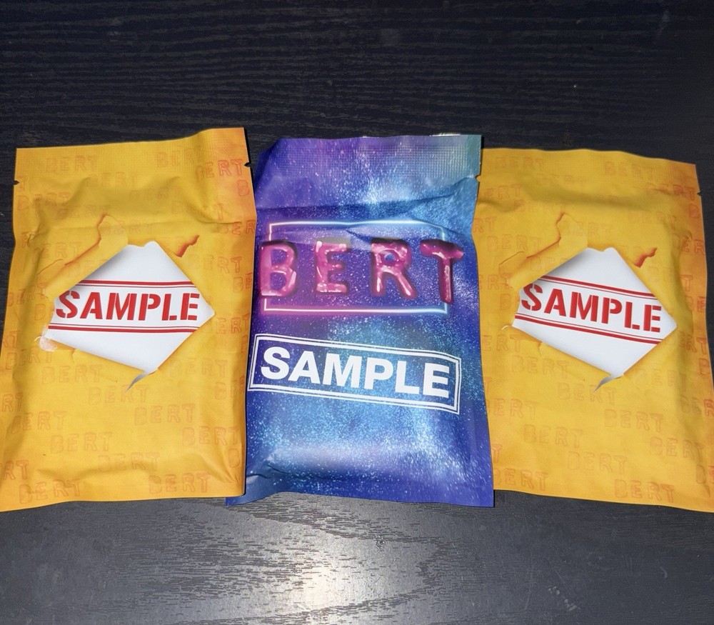 (3) Traderbea  Bert Sample Packs Unopened
