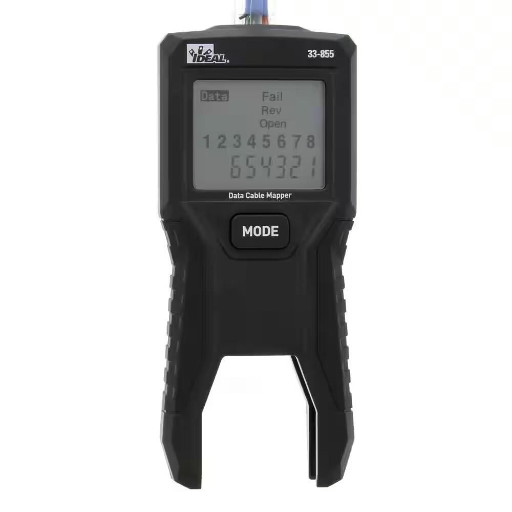 IDEAL 33-855 Data/Ethernet LCD Wiremapper - New