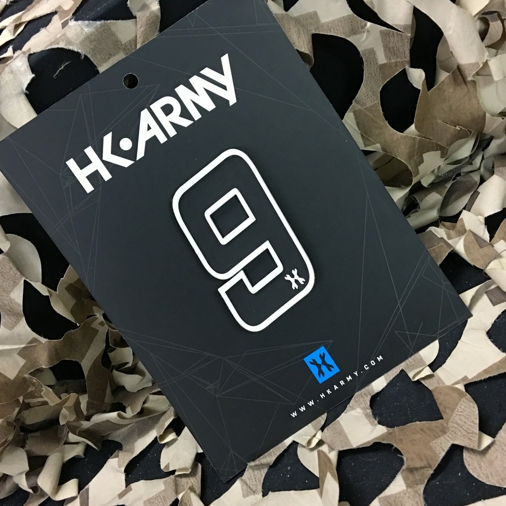 NEW HK Army Rubber Patch - Number 9