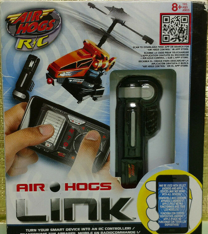 Air Hogs Link Remote Control Transmitter iOS Android Device RC Havoc Heli Cage